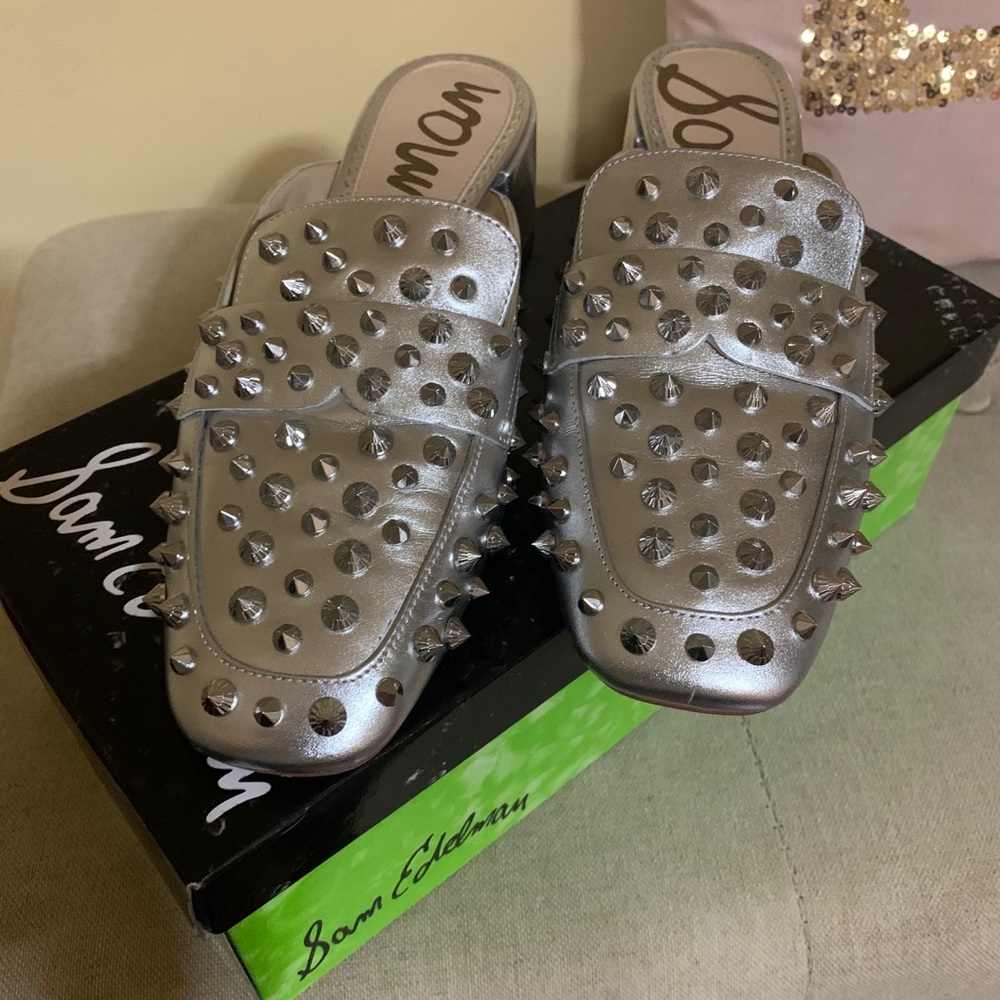 Sam Edelman studded mules